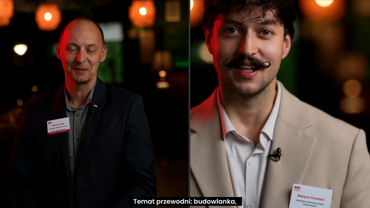 Kadr z materiału: Bni Eureka -Dzień Branży Budowlanej-Zaproszenie